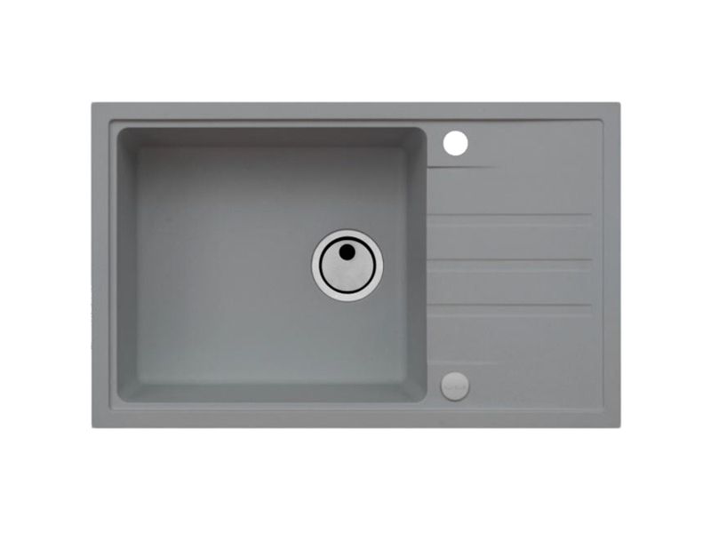 Мойка для кухни Alveus INTERMEZZO 130 GRANITAL в комлекте с сифоном 78х48х20 см ФОТО