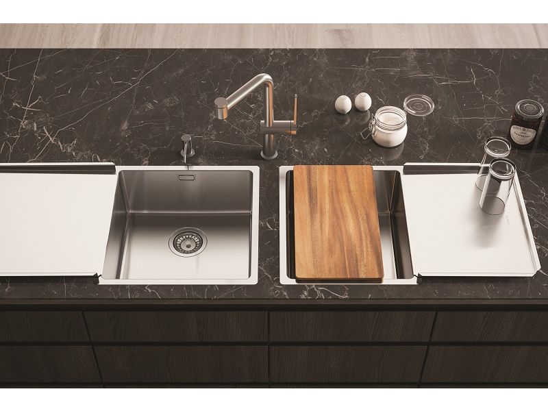 Мойка для кухни Alveus KOMBINO 20 KMB 90 FI F/S в комплекте с сифоном 38х44 см ФОТО