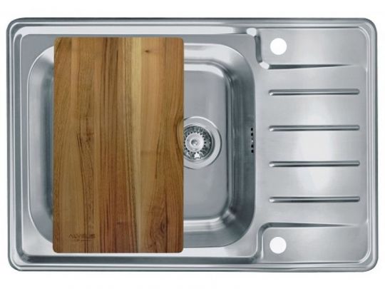 Мойка для кухни Alveus PRAKTIK 120 SAT-90 в комплекте с сифоном 79х50 см схема 3 Мойка для кухни Alveus PRAKTIK 120 SAT-90 в комплекте с сифоном 79х50 см схема 3