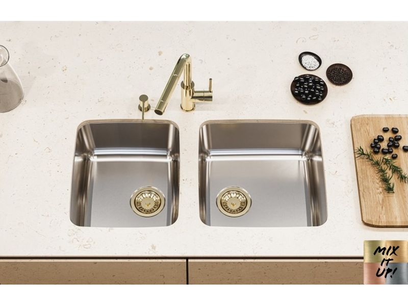 Мойка для кухни Alveus LUNO 30 SAT без выпуска и сифона в комплекте 40х40 см ФОТО