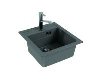 Мойка для кухни Alveus GRANITAL ATROX 20 в комплекте с сифоном 47х50 см схема 2