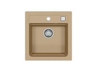 Мойка для кухни Alveus GRANITAL ATROX 20 в комплекте с сифоном 47х50 см схема 6