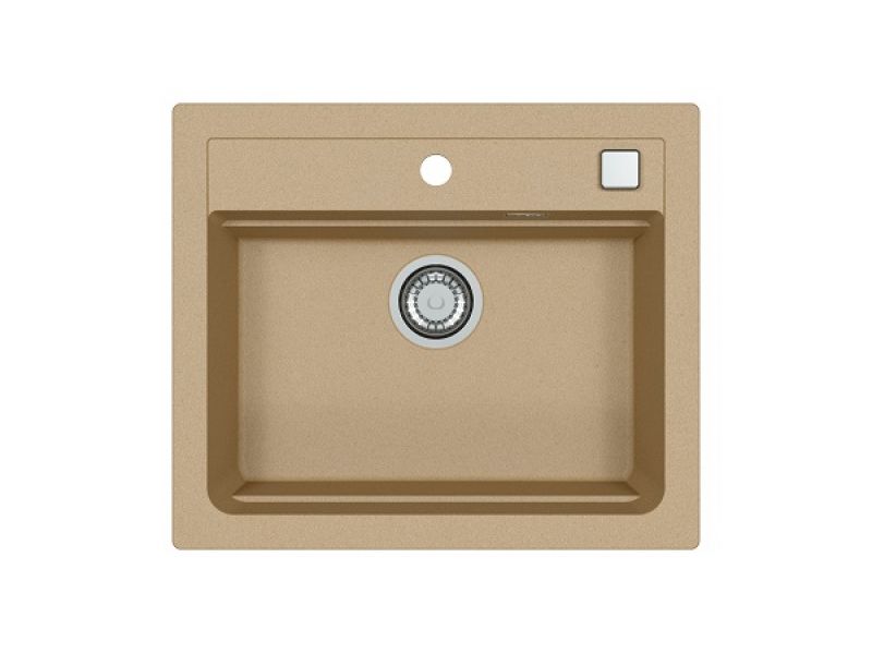 Изображение Мойка для кухни Alveus GRANITAL ATROX 30 в комплекте с сифоном 59х50 см