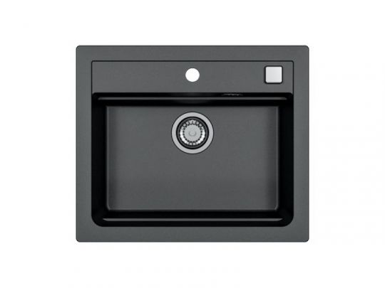 Мойка для кухни Alveus GRANITAL ATROX 30 в комплекте с сифоном 59х50 см схема 7