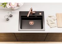 Мойка для кухни Alveus GRANITAL ATROX 30 в комплекте с сифоном 59х50 см схема 10