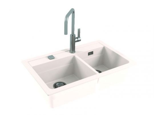 Мойка для кухни Alveus GRANITAL ATROX 50 в комплекте с сифоном 79х50х19,5 см схема 2 Мойка для кухни Alveus GRANITAL ATROX 50 в комплекте с сифоном 79х50х19,5 см схема 2