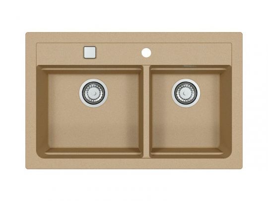 Мойка для кухни Alveus GRANITAL ATROX 50 в комплекте с сифоном 79х50х19,5 см схема 6 Мойка для кухни Alveus GRANITAL ATROX 50 в комплекте с сифоном 79х50х19,5 см схема 6