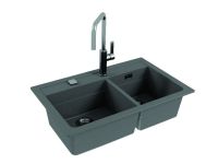 Мойка для кухни Alveus GRANITAL ATROX 50 в комплекте с сифоном 79х50х19,5 см схема 11 Мойка для кухни Alveus GRANITAL ATROX 50 в комплекте с сифоном 79х50х19,5 см схема 11