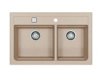 Мойка для кухни Alveus GRANITAL ATROX 50 в комплекте с сифоном 79х50х19,5 см схема 14 Мойка для кухни Alveus GRANITAL ATROX 50 в комплекте с сифоном 79х50х19,5 см схема 14