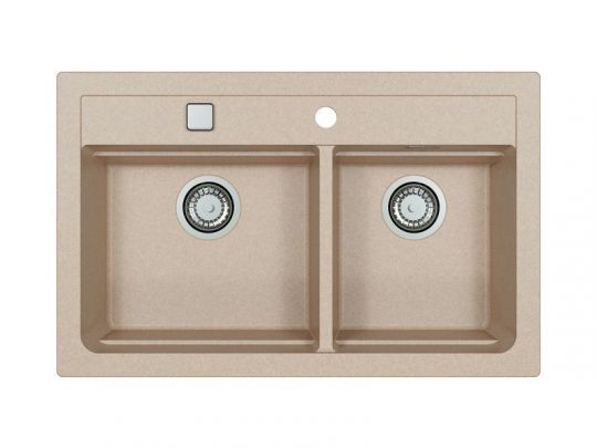 Мойка для кухни Alveus GRANITAL ATROX 50 в комплекте с сифоном 79х50х19,5 см схема 14 Мойка для кухни Alveus GRANITAL ATROX 50 в комплекте с сифоном 79х50х19,5 см схема 14