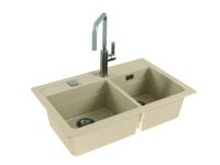 Мойка для кухни Alveus GRANITAL ATROX 50 в комплекте с сифоном 79х50х19,5 см схема 15 Мойка для кухни Alveus GRANITAL ATROX 50 в комплекте с сифоном 79х50х19,5 см схема 15