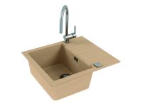 Мойка для кухни Alveus GRANITAL CADIT 10 в комплекте с сифоном 59х50 см схема 6