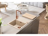 Мойка для кухни Alveus GRANITAL CADIT 10 в комплекте с сифоном 59х50 см схема 7