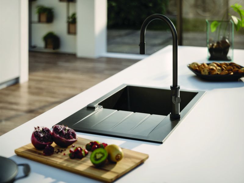 Мойка для кухни Alveus GRANITAL CADIT 20 в комплекте с сифоном 79х50 см ФОТО