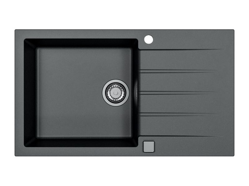 Мойка для кухни Alveus GRANITAL CADIT 40 в комплекте с сифоном 86х50 см