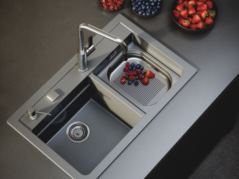 Смеситель для кухни Alveus ROMI-P CHR 1132176 ФОТО