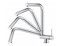 Смеситель для кухни Alveus COLUMBA CHR 1132181 схема 2