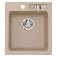 Мойка для кухни Alveus GRANITAL GENESIS VICTORIA 20 35,6х35,6х16 см схема 1