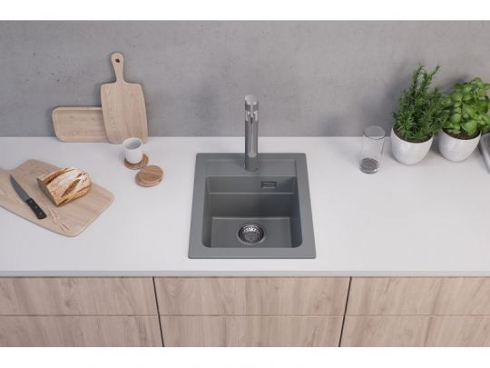 Мойка для кухни Alveus GRANITAL ATROX 10 в комплекте с сифоном 40х50 см схема 14