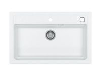 Мойка для кухни Alveus GRANITAL ATROX 40 в комплекте с сифоном 79х50 см схема 1