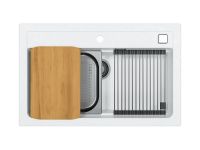 Мойка для кухни Alveus GRANITAL ATROX 40 в комплекте с сифоном 79х50 см схема 4