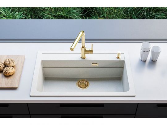 Мойка для кухни Alveus GRANITAL ATROX 40 в комплекте с сифоном 79х50 см схема 6