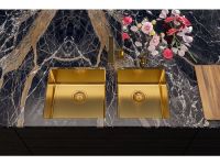 Мойка для кухни Alveus KOMBINO 20 MONARCH SAT-90 U в комплекте с выпуском без сифона 50х40х19,5 см схема 10