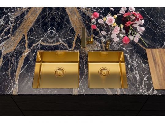 Мойка для кухни Alveus KOMBINO 20 MONARCH SAT-90 U в комплекте с выпуском без сифона 50х40х19,5 см схема 10