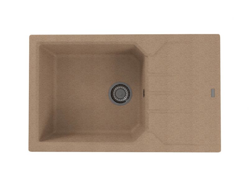 Изображение Мойка для кухни Alveus GRANITAL RECORD 40 в комплекте с сифоном 78х48 см