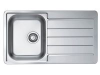Мойка для кухни Alveus LINE MAX 20 SAT-90 в комплекте с сифоном 86х50 см схема 2