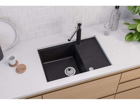 Мойка для кухни Alveus GRANITAL INTERMEZZO 40 в комплекте с сифоном 68х48х20 см схема 6