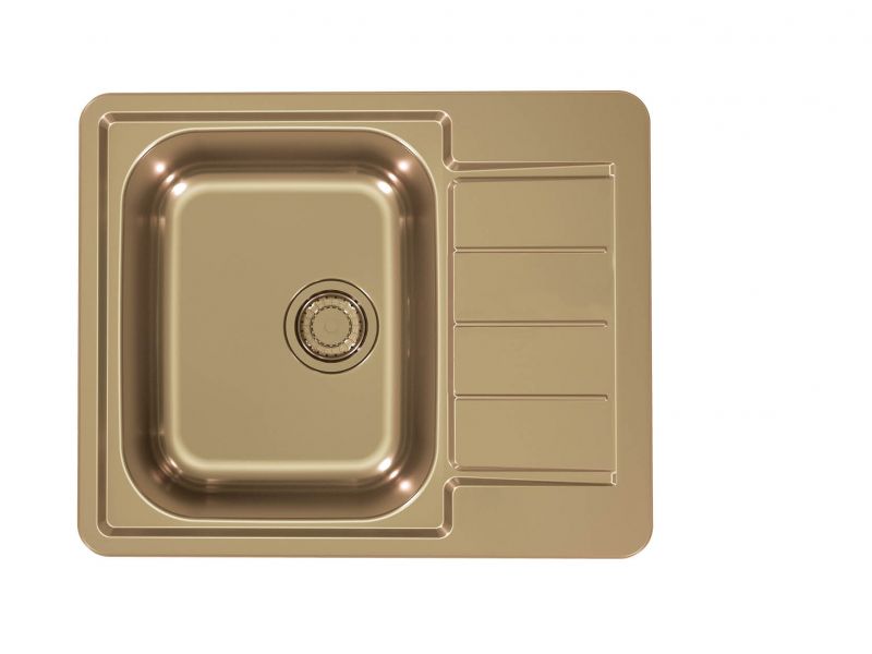 Изображение Мойка для кухни Alveus LINE MONARCH в комплекте с выпуском и сифоном 61х50 см