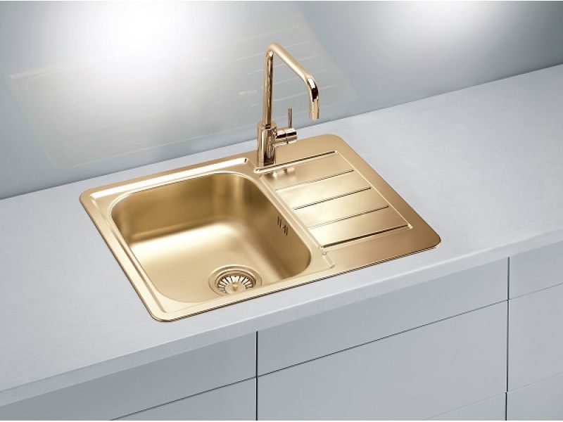 Мойка для кухни Alveus LINE MONARCH в комплекте с выпуском и сифоном 61х50 см ФОТО