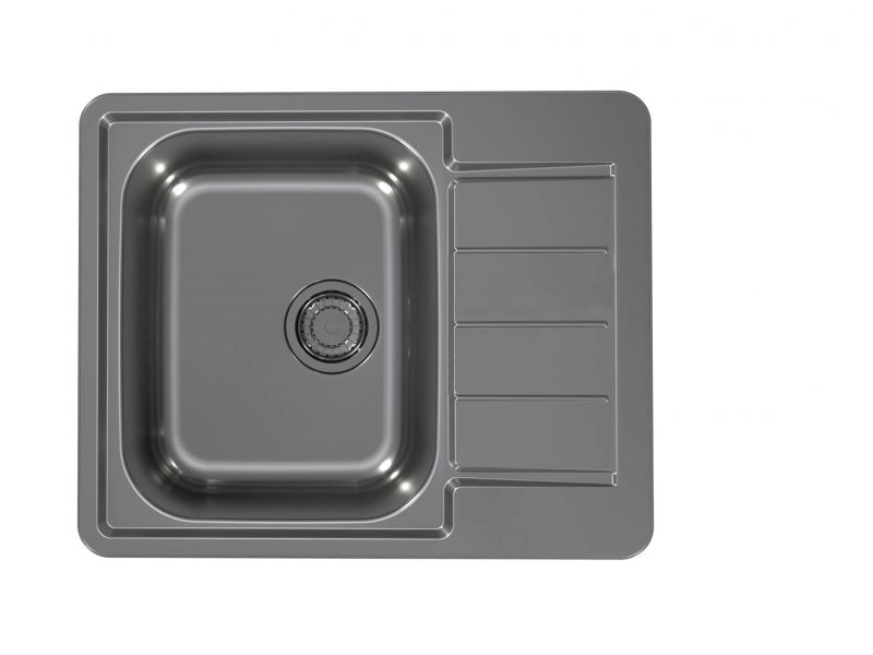 Мойка для кухни Alveus LINE MONARCH в комплекте с выпуском и сифоном 61х50 см ФОТО