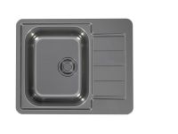 Мойка для кухни Alveus LINE MONARCH в комплекте с выпуском и сифоном 61х50 см схема 3