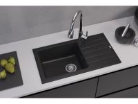 Мойка для кухни Alveus GRANITAL NIAGARA 90 в комплекте с сифоном 77,5х43х18 см схема 8