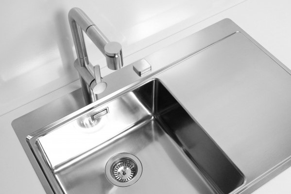 Мойка для кухни Alveus PURE 40L new KMB-90 левая в комплекте с сифоном 79х52,5 см ФОТО
