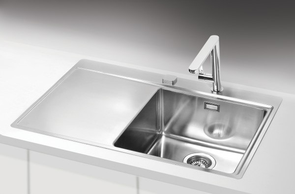 Мойка для кухни Alveus PURE 40R new KMB 90 правая в ком. с сифоном 79х52,5 см ФОТО