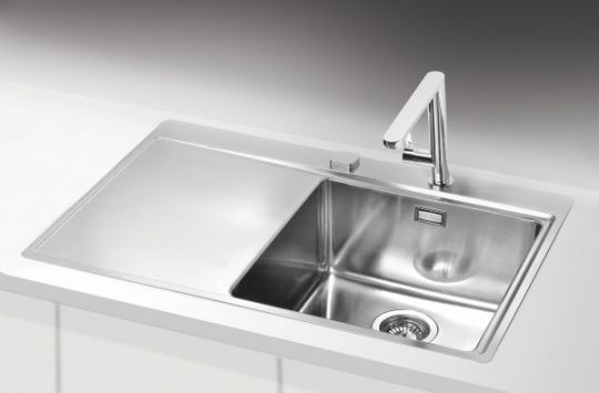 Мойка для кухни Alveus PURE 40R new KMB 90 правая в ком. с сифоном 79х52,5 см схема 2