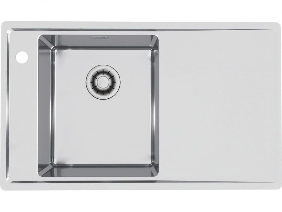 Мойка для кухни Alveus STRICTO 10L new KMB левая в комплекте с сифоном 79х47,2 см