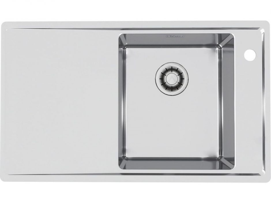 Изображение Мойка для кухни Alveus STRICTO 10R new KMB правая в комплекте с сифоном 79х47,2 см