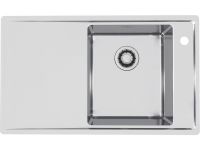 Мойка для кухни Alveus STRICTO 10R new KMB правая в комплекте с сифоном 79х47,2 см схема 1