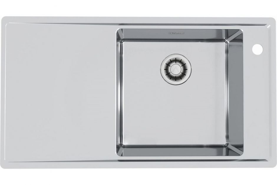 Изображение Мойка для кухни Alveus STRICTO 20R new KMB правая в комплекте с сифоном 86х47,2 см