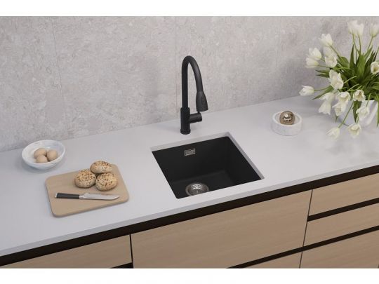 Мойка для кухни Alveus OMNI 20 GRANITAL с сифоном 45х45х19,8 см схема 4