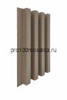 Бамбуковые рифленые панели Classic castor 2800*160*22 (1шт=0,448 кв.м.)