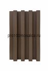 Бамбуковые рифленые панели Classic nut 2800*160*22 (1шт=0,448 кв.м.)