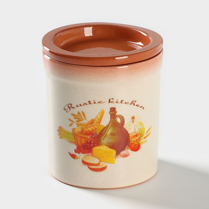 Банка для хранения продуктов Rustic kitchen, 0,7 л, d=11 см, h=13 см