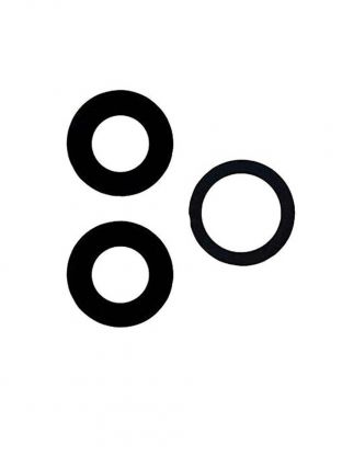 Стекло камеры (линза, объектив) для iPhone 12 Pro Max (OEM, комплект 3шт)