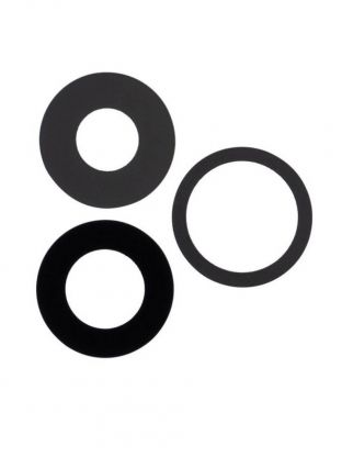 Стекло камеры (линза, объектив) для iPhone 13 Pro, 13 Pro Max (OEM, комплект 3шт)