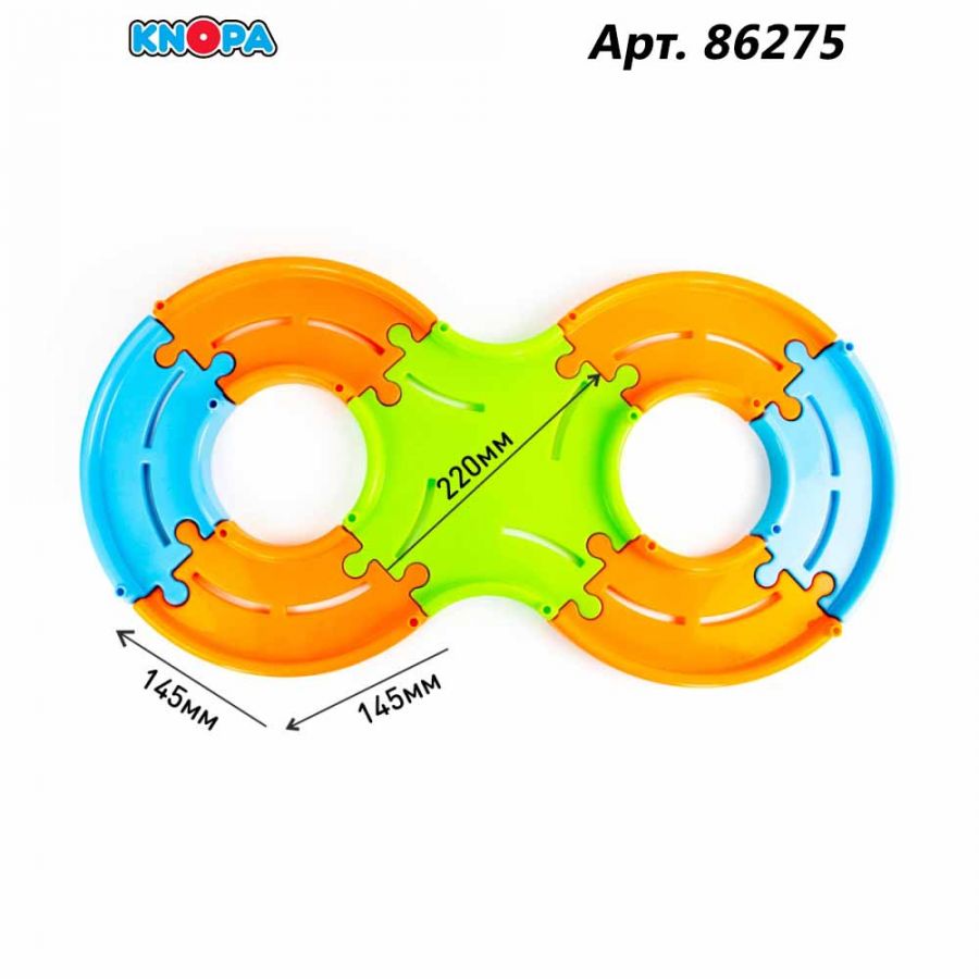 Игровой набор "Автотрек" 1,2м с машинкой КНОПА